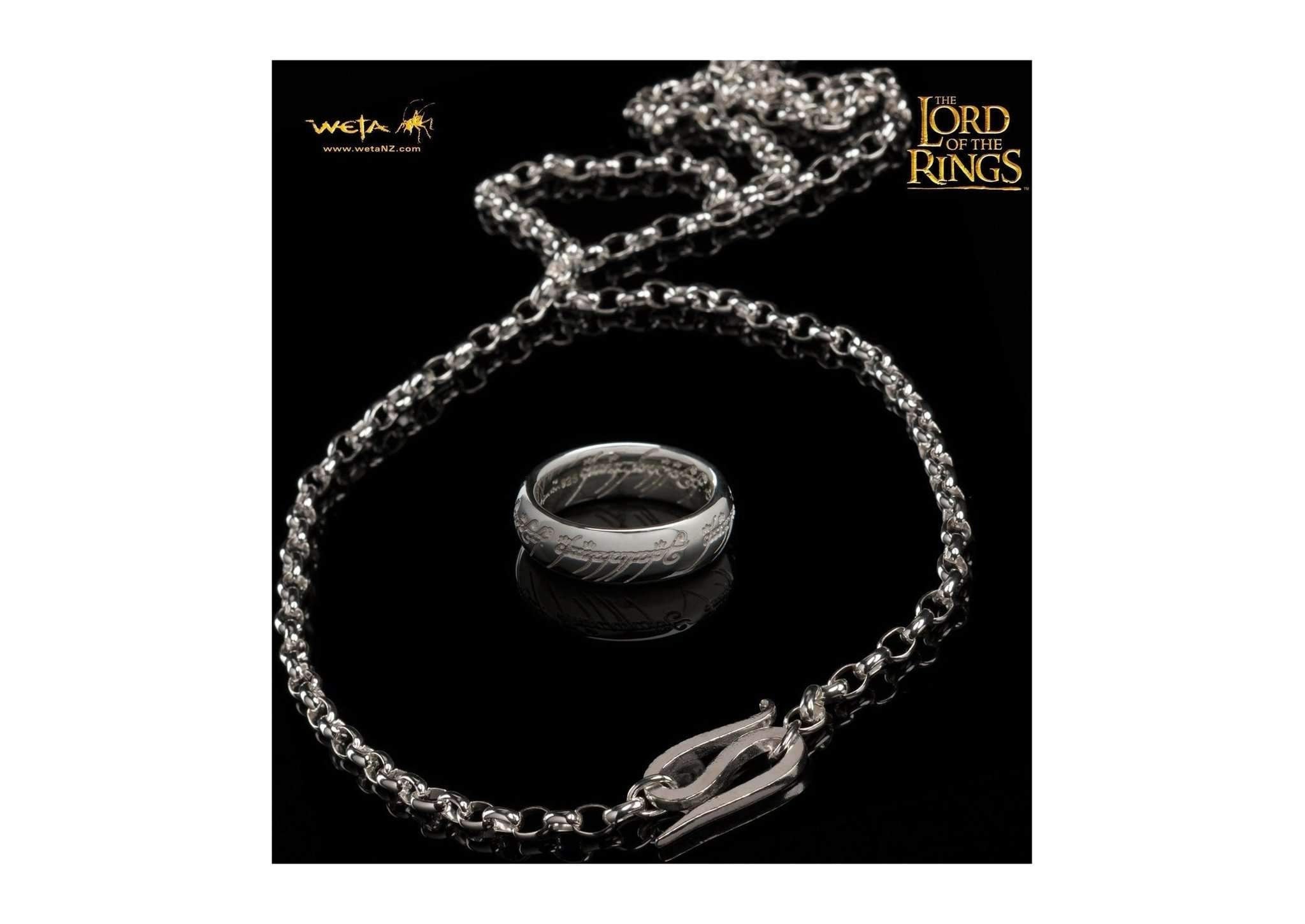 giulyscreations Ring Necklace Metal Nickel Free Unique Ring The Lord of the  Rings The Hobbit The Lord of The Rings Frodo Baggins Gollum Gandalf One Ring  Aragorn Arwen Sauron Cosplay : Amazon.co.uk: